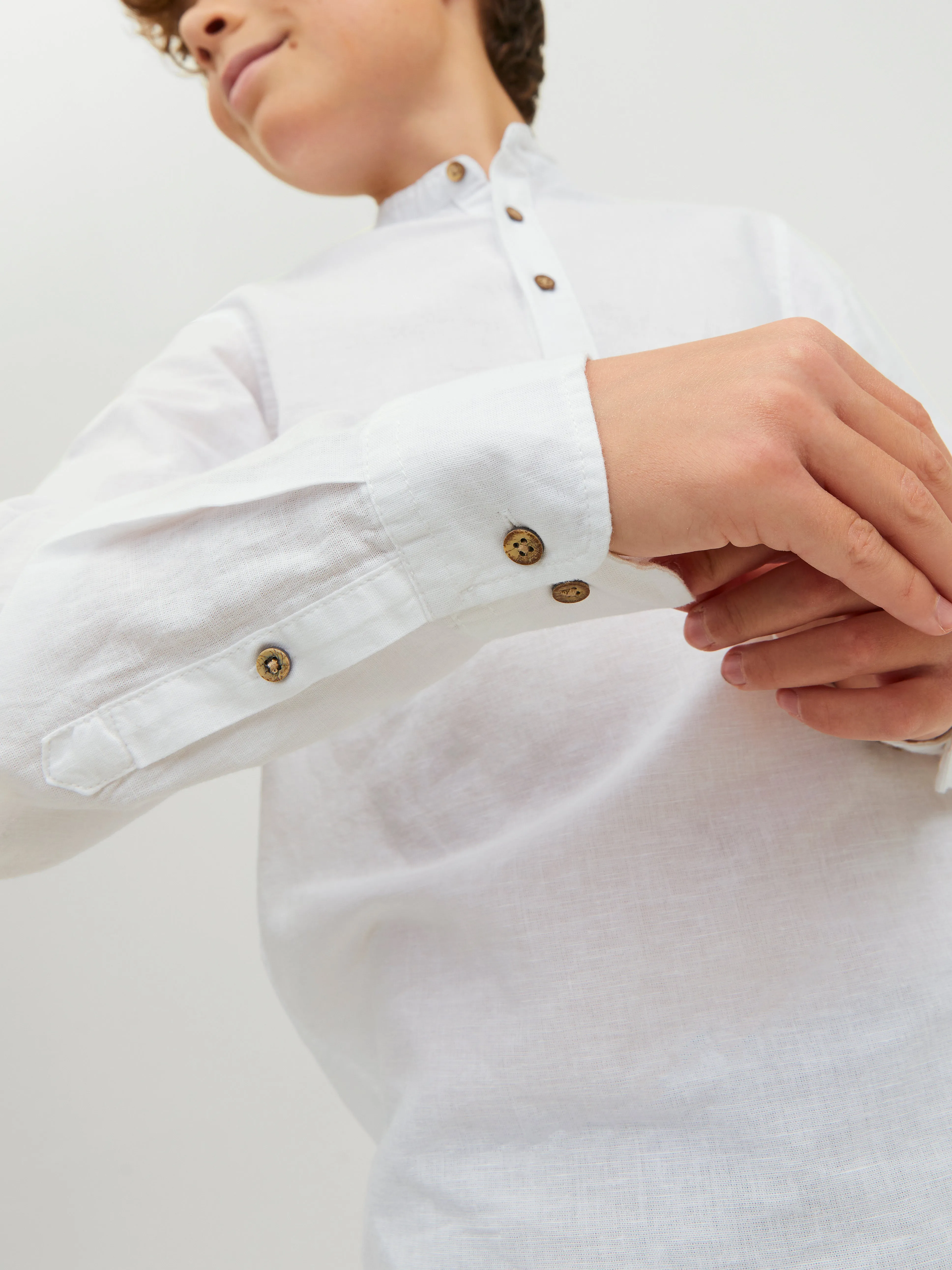 Camisa informal Junior | Blanco | Jack & Jones®