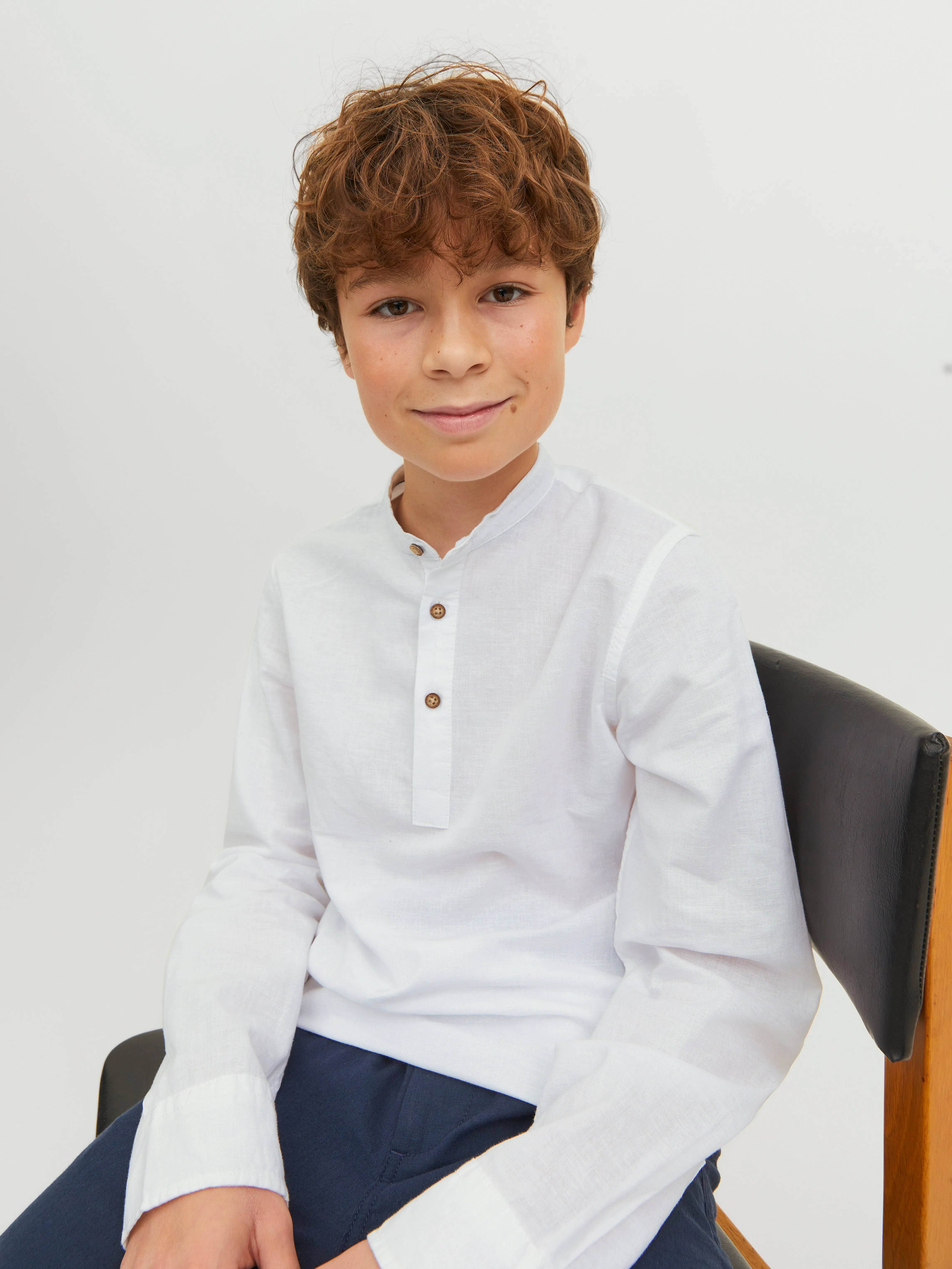Camisa informal Junior | Blanco | Jack & Jones®