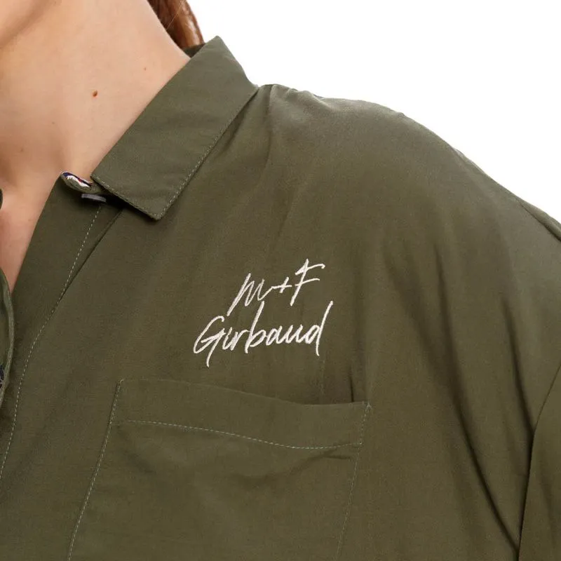 Camisa Manga Corta Para Mujer Girbaud