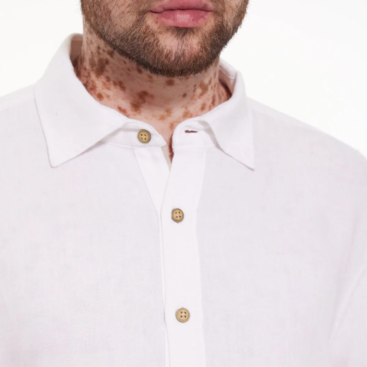 Camisa Manga Larga Con Pechera