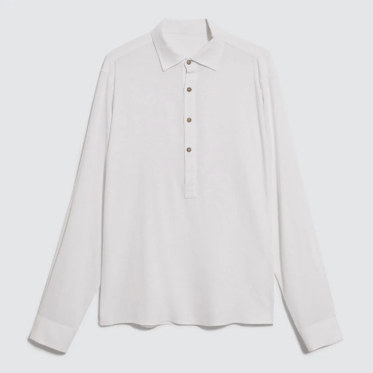 Camisa Manga Larga Con Pechera