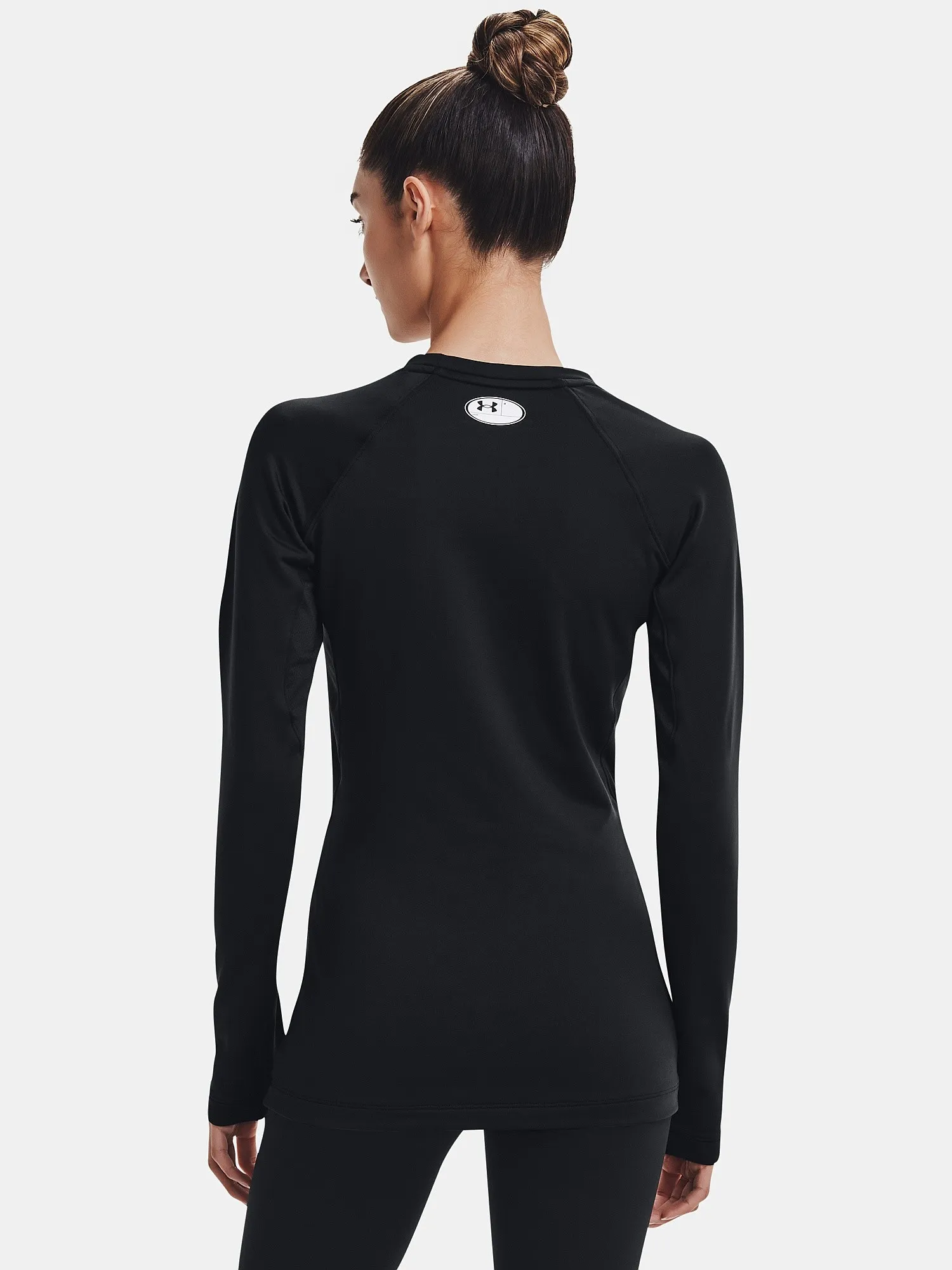 CAMISA UNDER ARMOUR AUTHENTICS CREW LS  BLACK  WOMEN´S