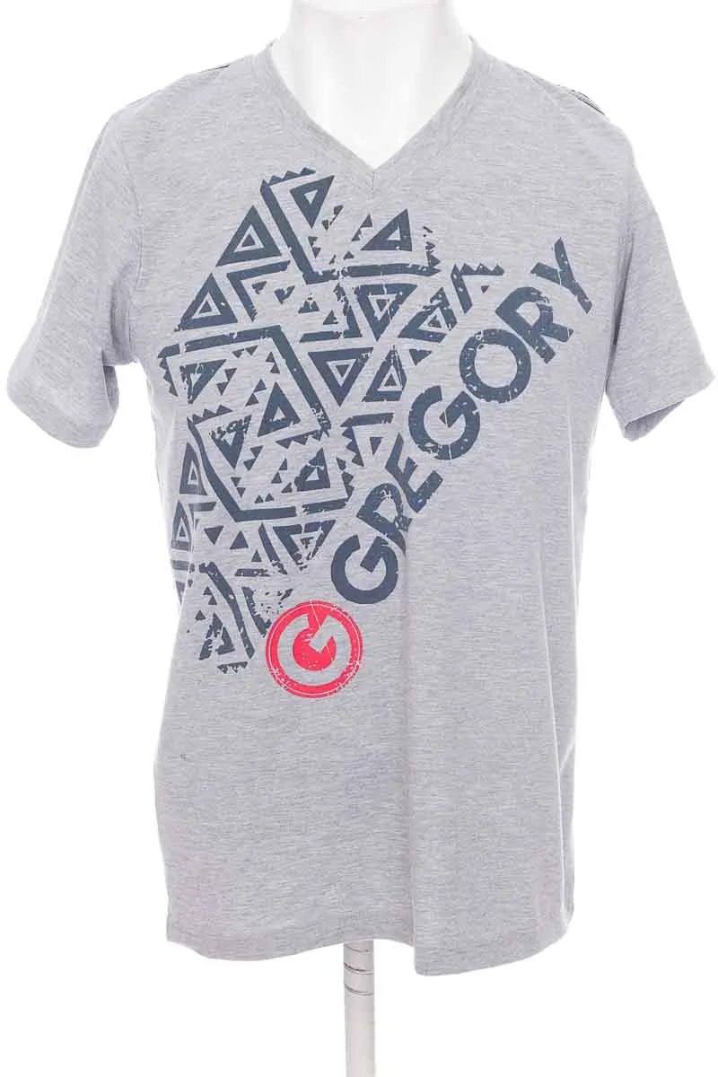 CAMISETA COLOR GRIS  GREGORY