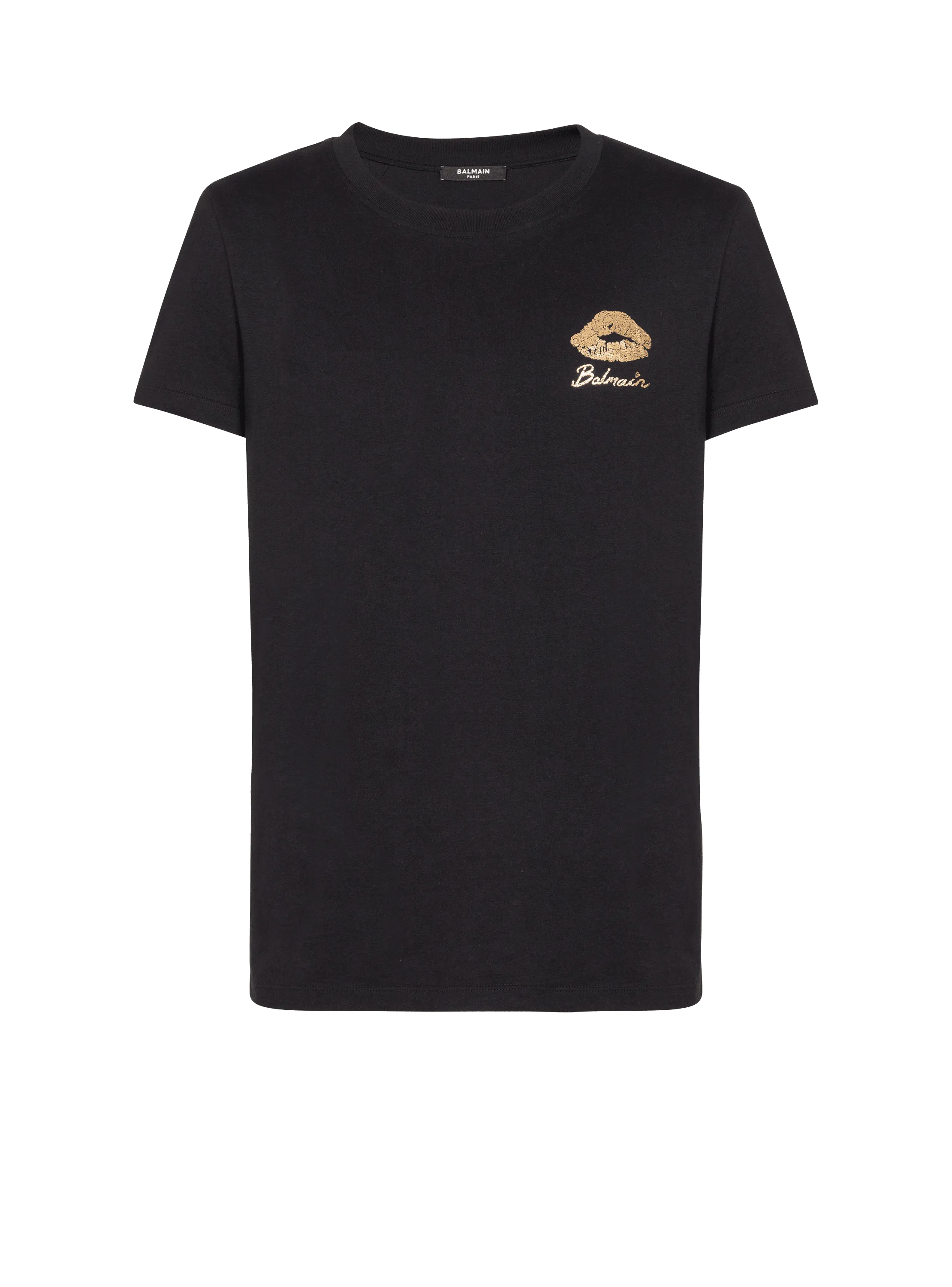 Camiseta con estampado Balmain Kiss