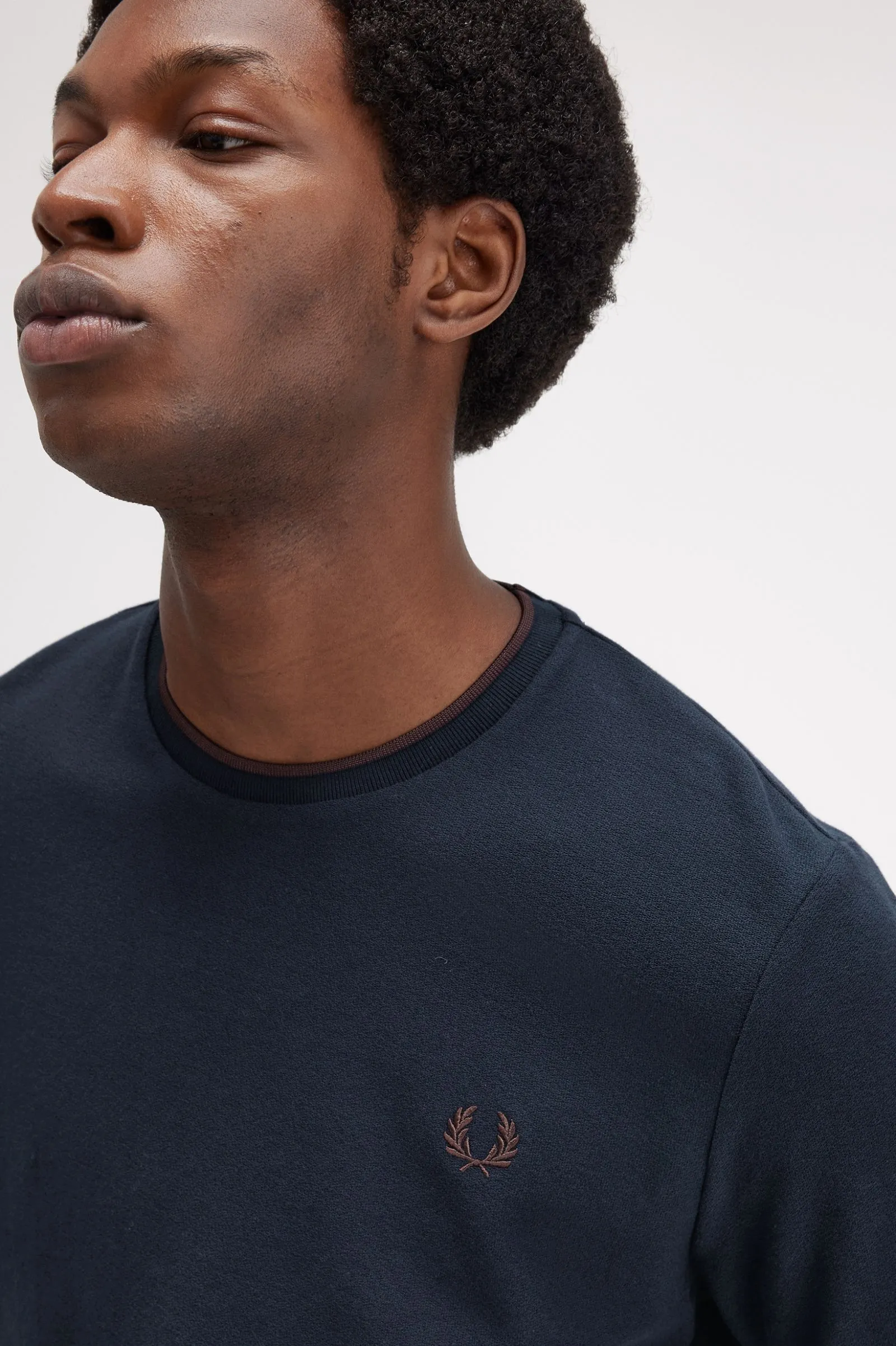 Camiseta de crepé de piqué