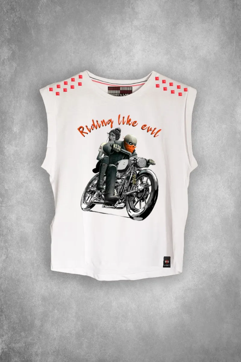 Camiseta de mujer TWO blanca