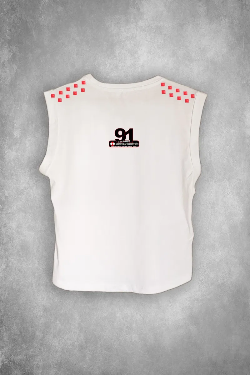 Camiseta de mujer TWO blanca