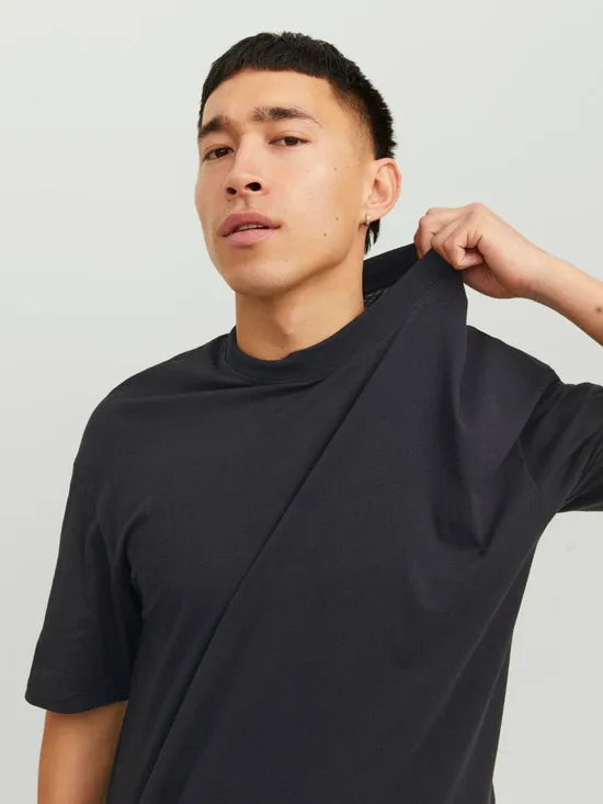 CAMISETA MANGA CORTA NEGRA JJETIMO