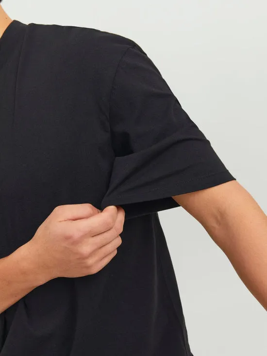 CAMISETA MANGA CORTA NEGRA JJETIMO