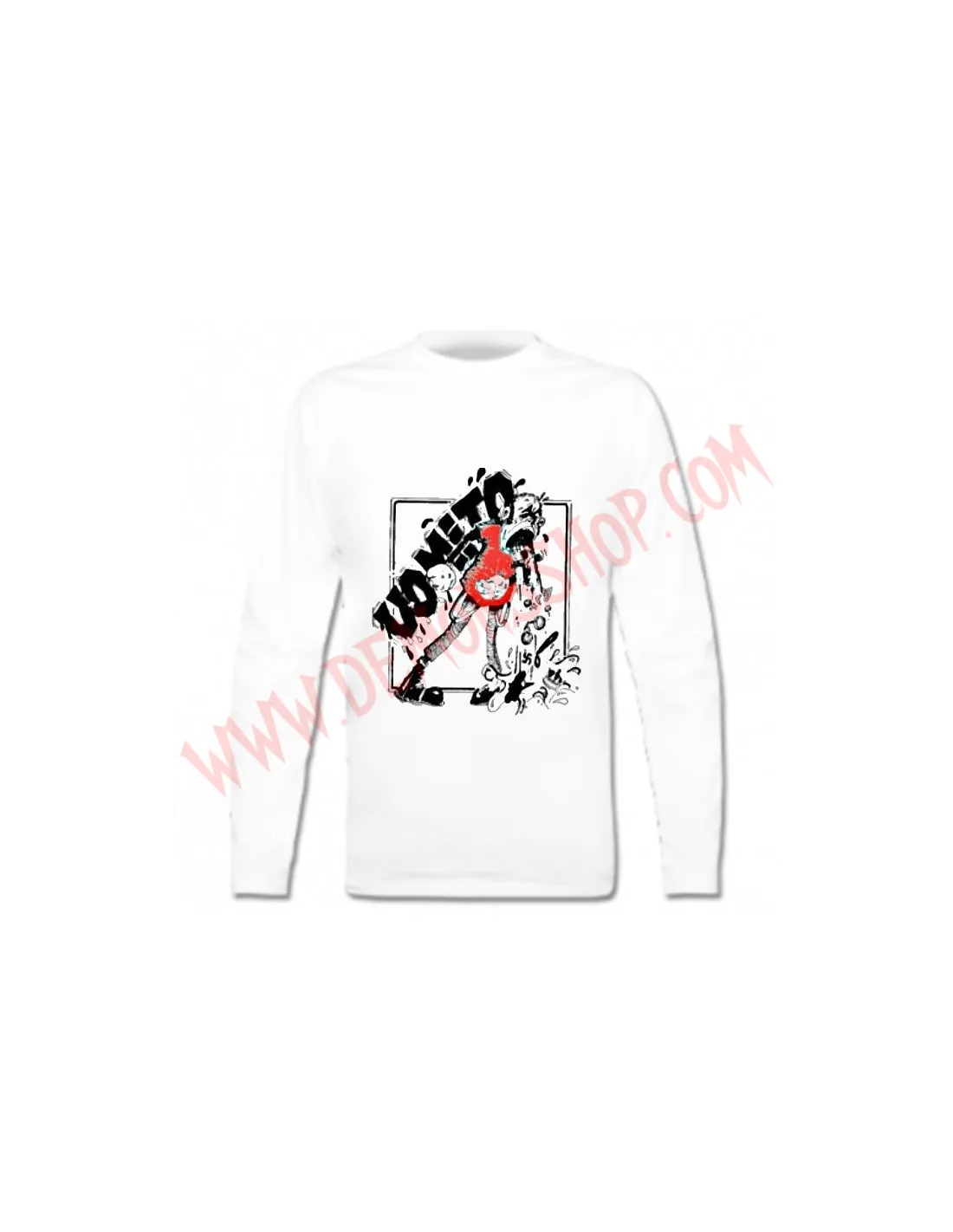 Camiseta ML Vomito (Blanca)