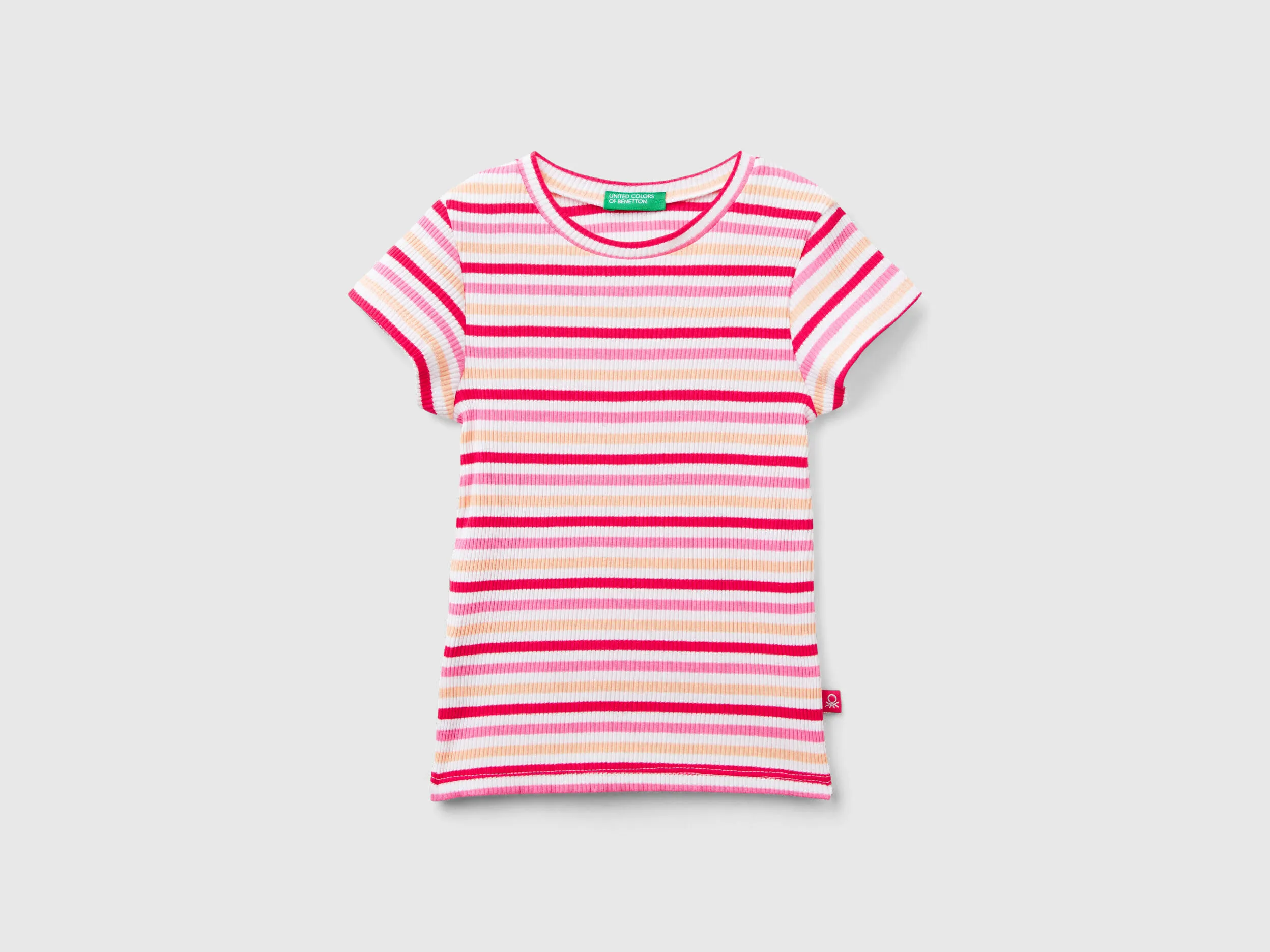 Camiseta slim fit de rayas