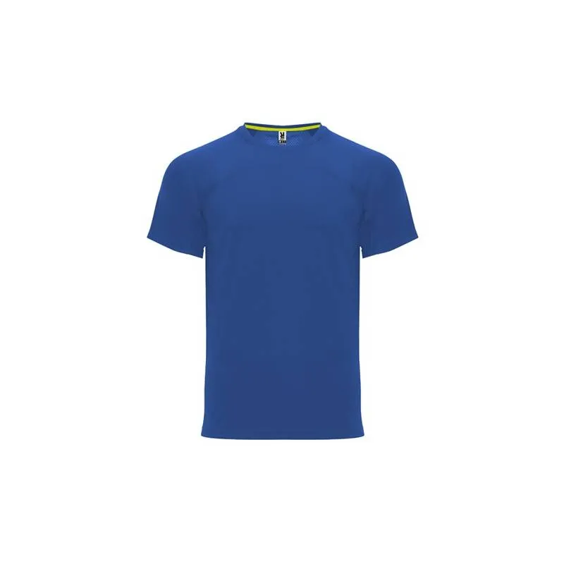 Camiseta técnica unisex combinada