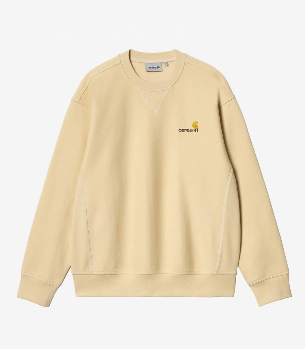 CARHARTT WIP SUDADERA PARA HOMBRE AMARILLA  AMERICAN SCRIPT SWEAT