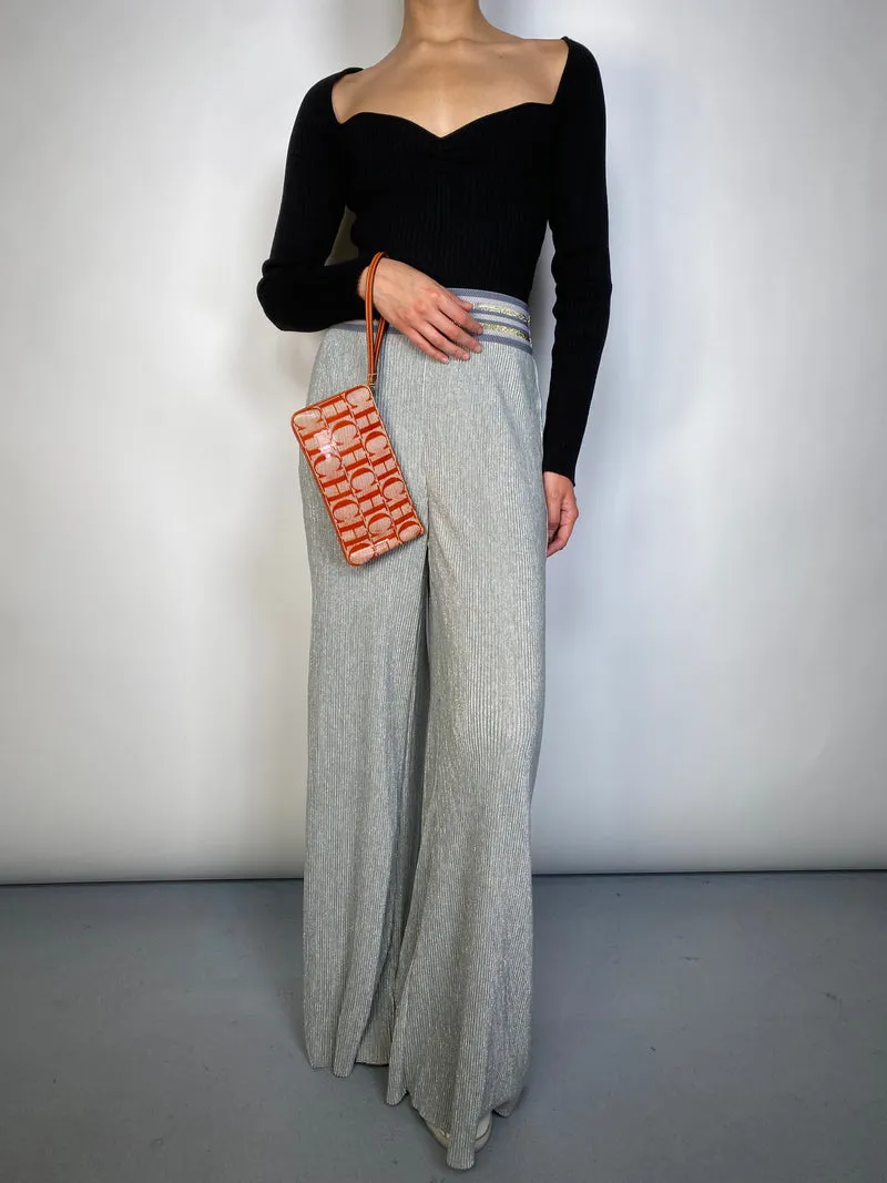 CAROLINA HERRERA Clutch Terracota