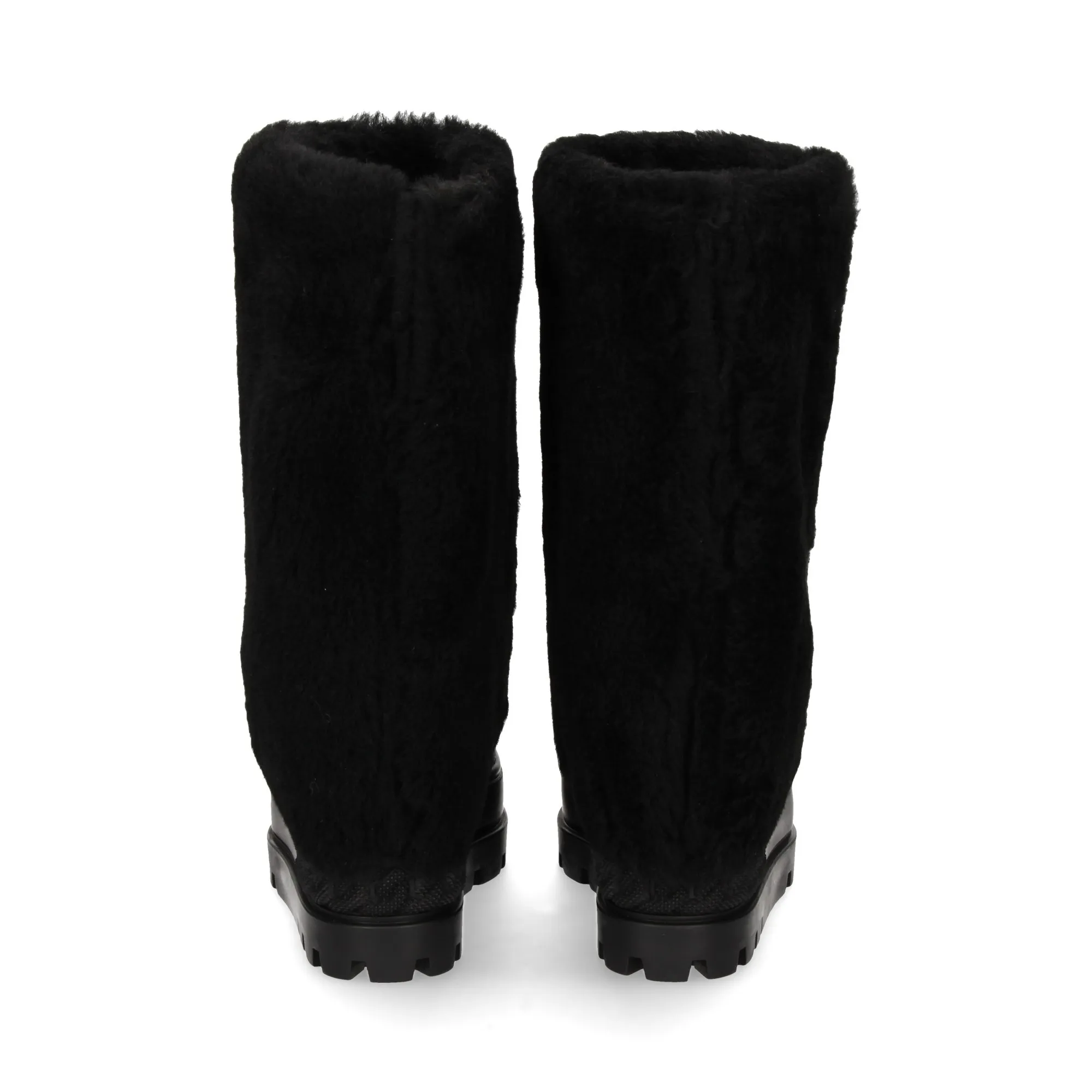 CASADEI Botas planas de Mujer NEGRO