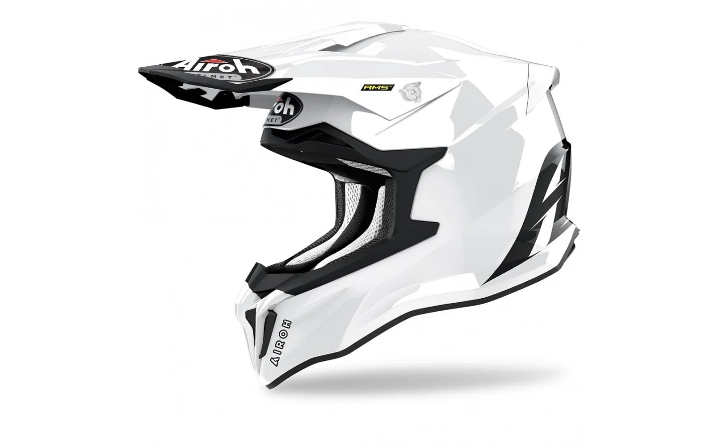 Casco Airoh Striker Color Blanco Brillo |STK14|