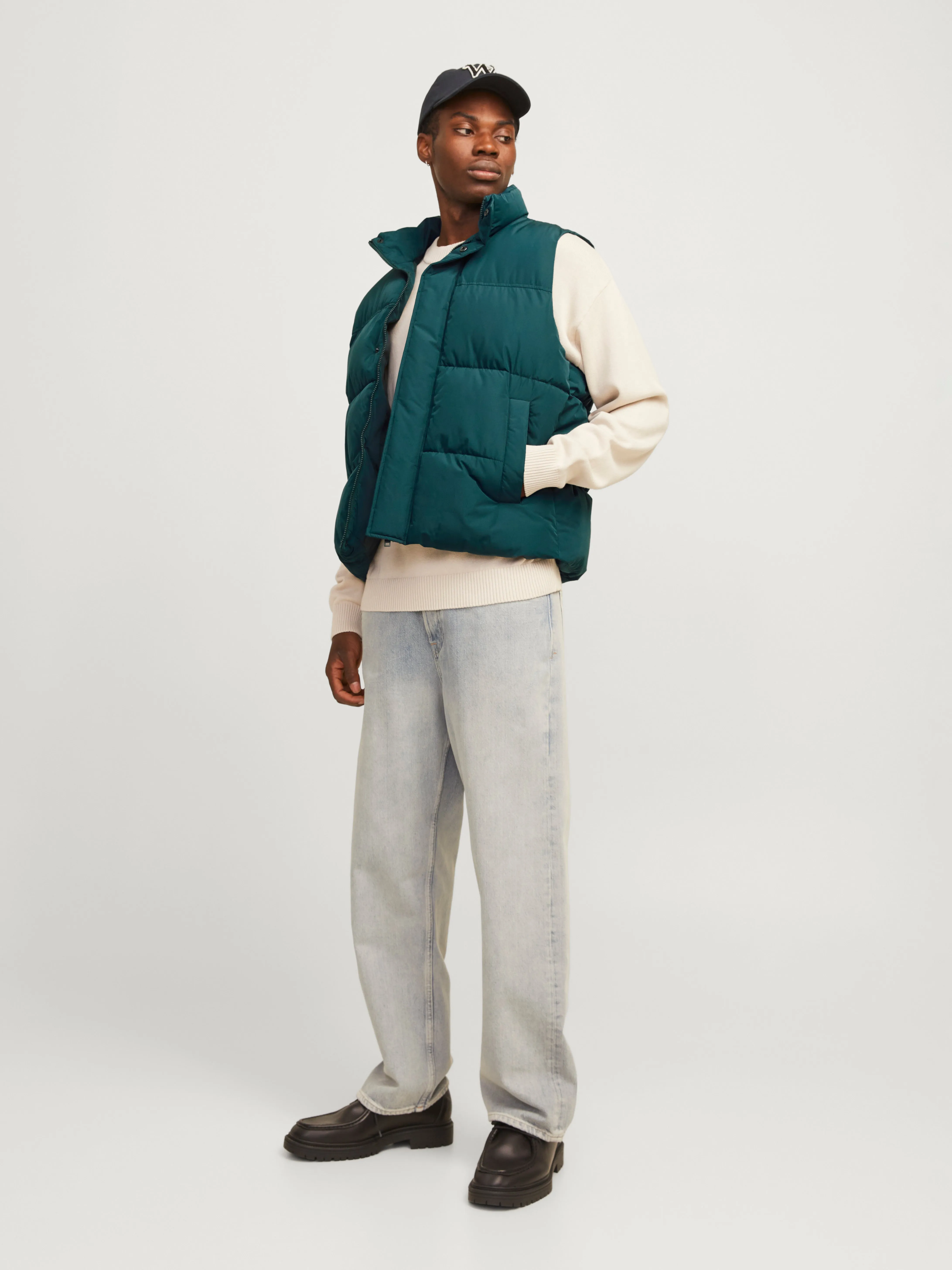 Chaleco acolchado | Verde intermedio | Jack & Jones®