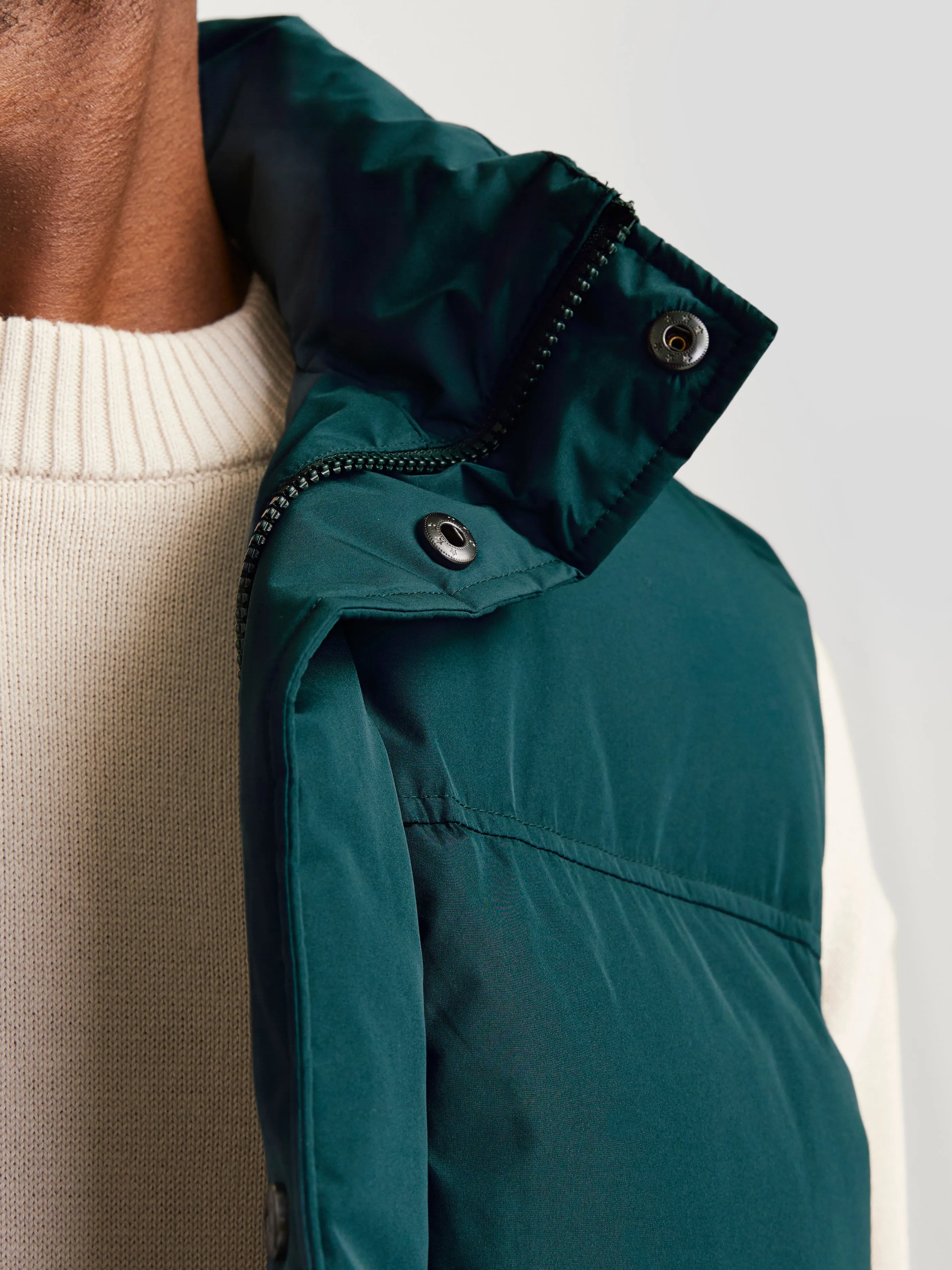 Chaleco acolchado | Verde intermedio | Jack & Jones®