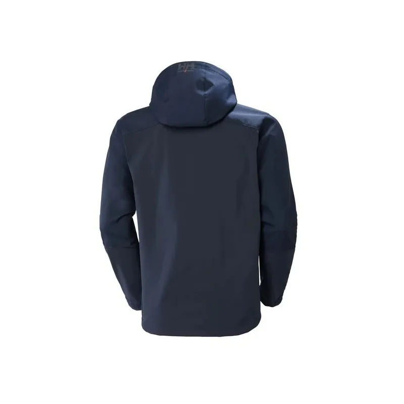 Chaqueta azul marino, OXFORD HOODED SOFTSHELL 74290_590, Helly Hansen
