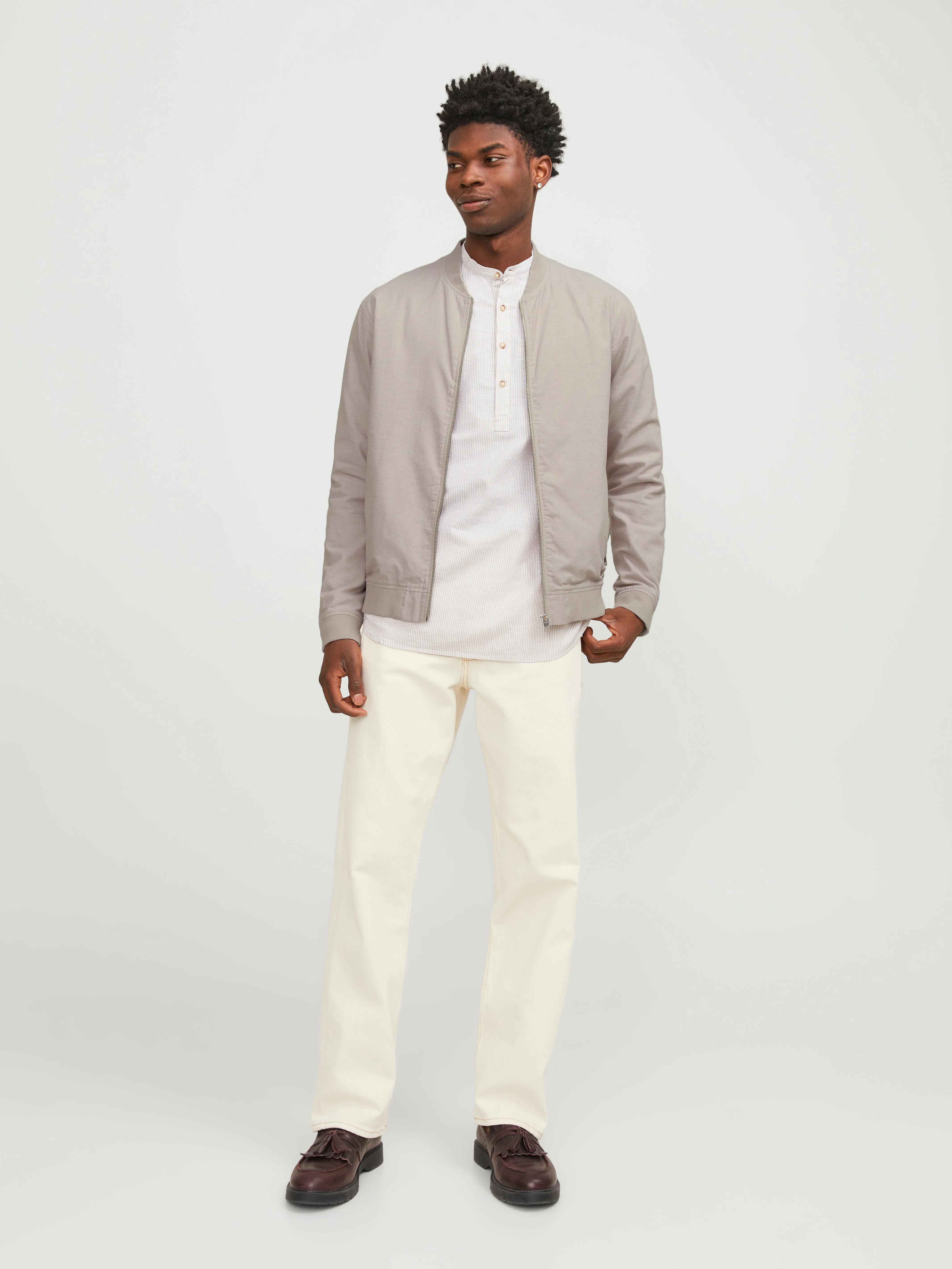Chaqueta bomber | Gris claro | Jack & Jones®