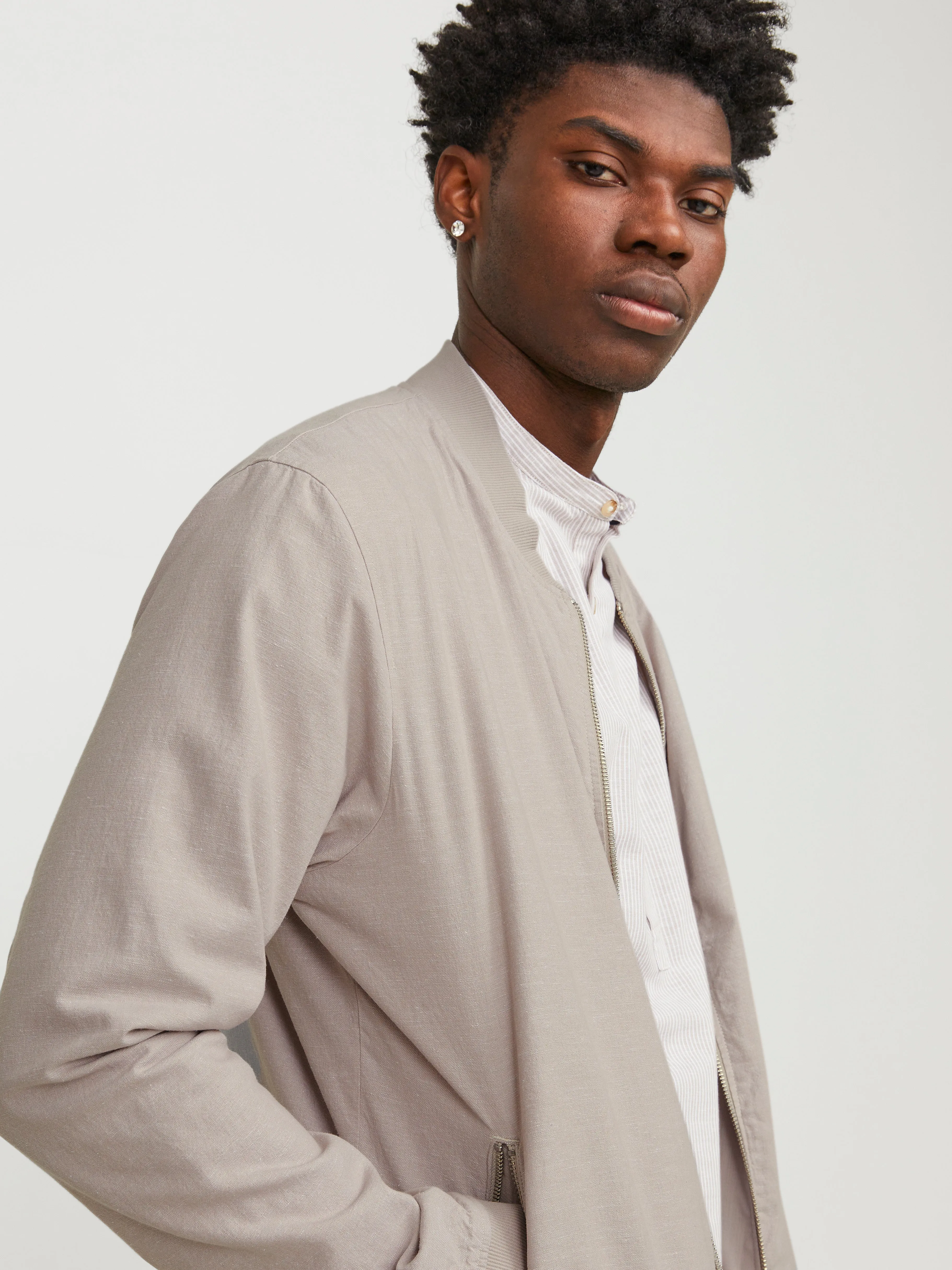 Chaqueta bomber | Gris claro | Jack & Jones®