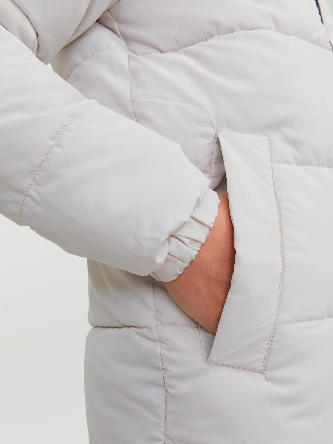 Chaqueta corta acolchada Junior | Blanco | Jack & Jones®