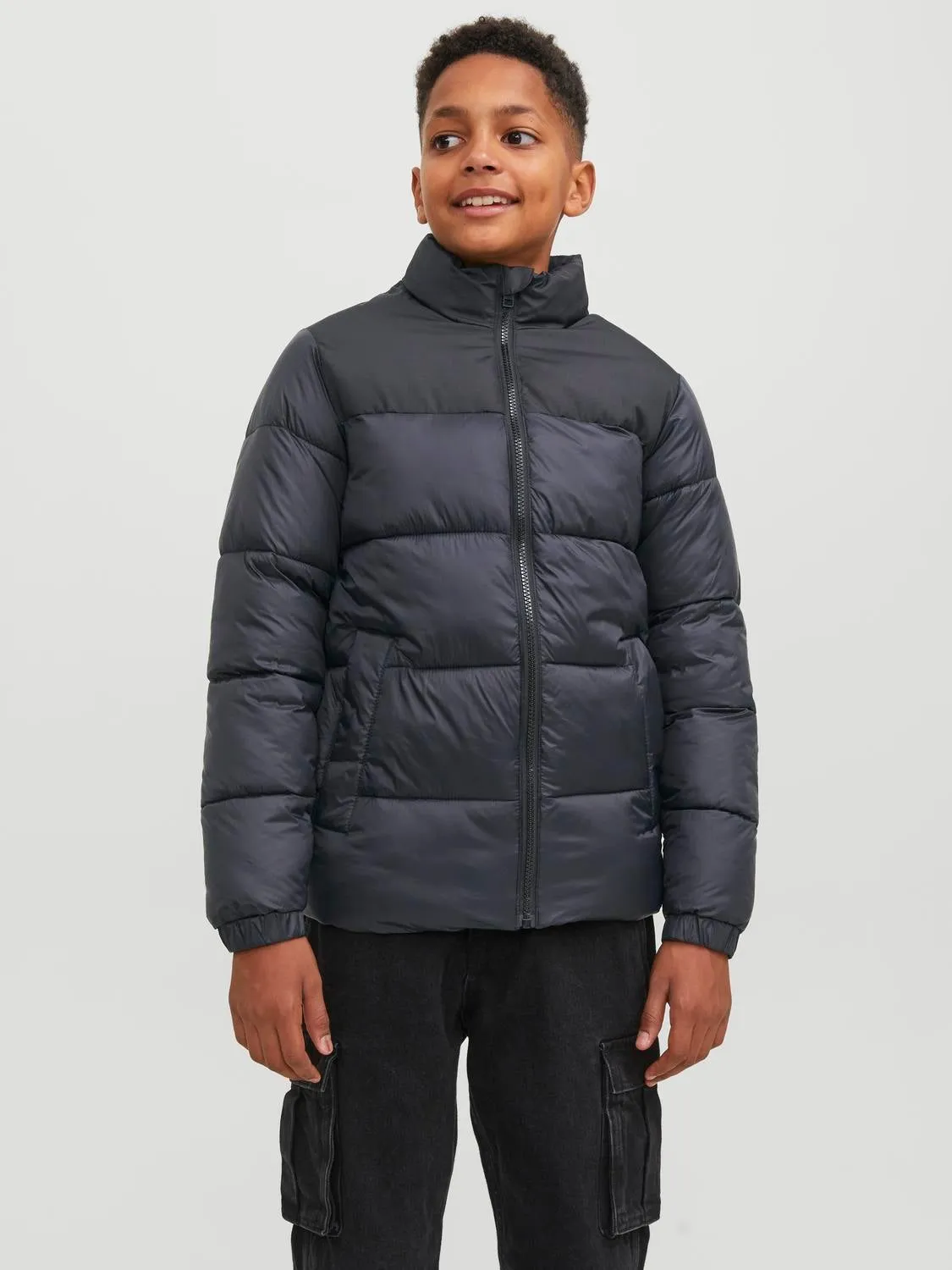 Chaqueta corta acolchada Junior | Negro | Jack & Jones®