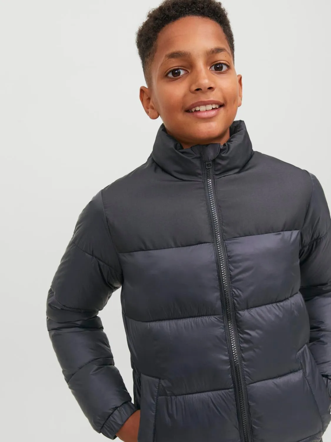 Chaqueta corta acolchada Junior | Negro | Jack & Jones®