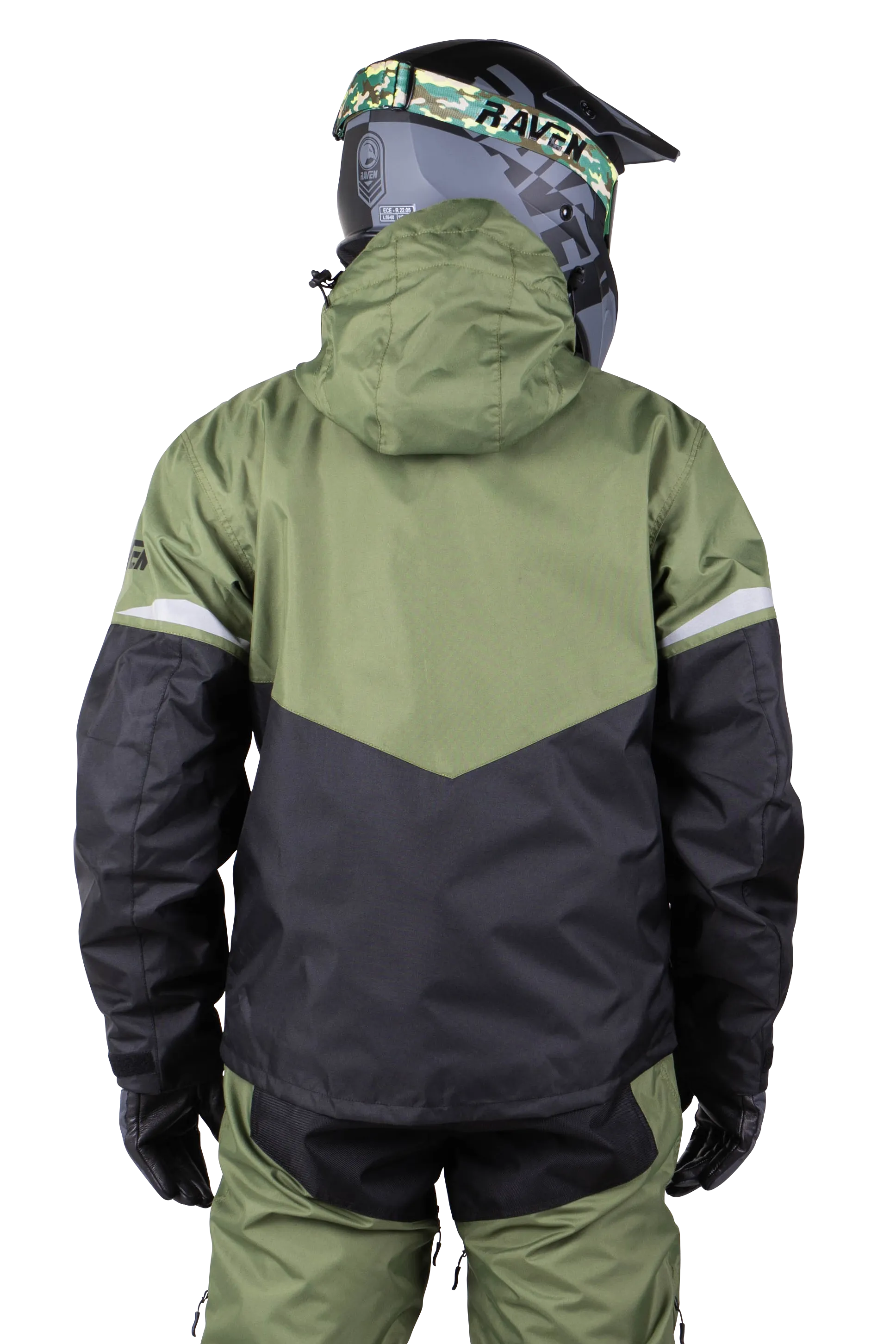CHAQUETA DE MOTO DE NIEVE RAVEN BOONDOCKER BOSQUENEGRO 