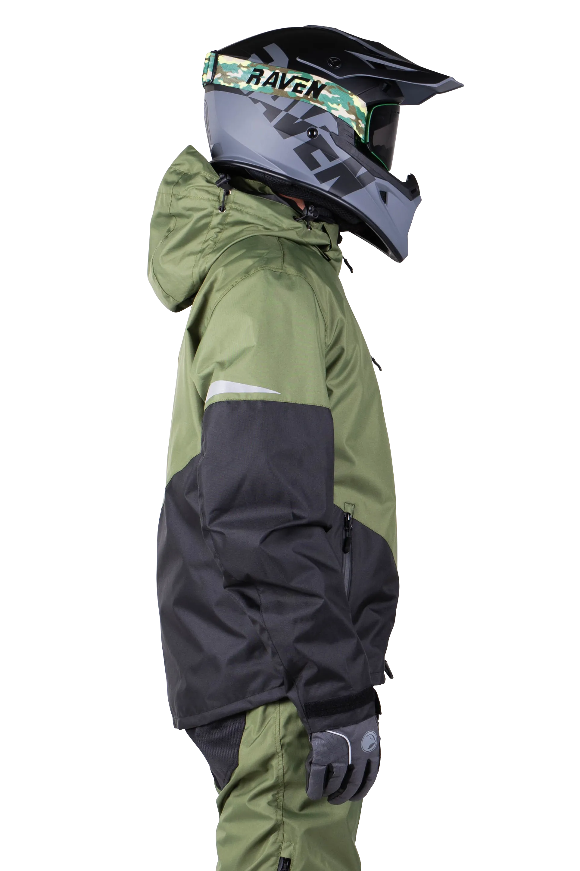 CHAQUETA DE MOTO DE NIEVE RAVEN BOONDOCKER BOSQUENEGRO 