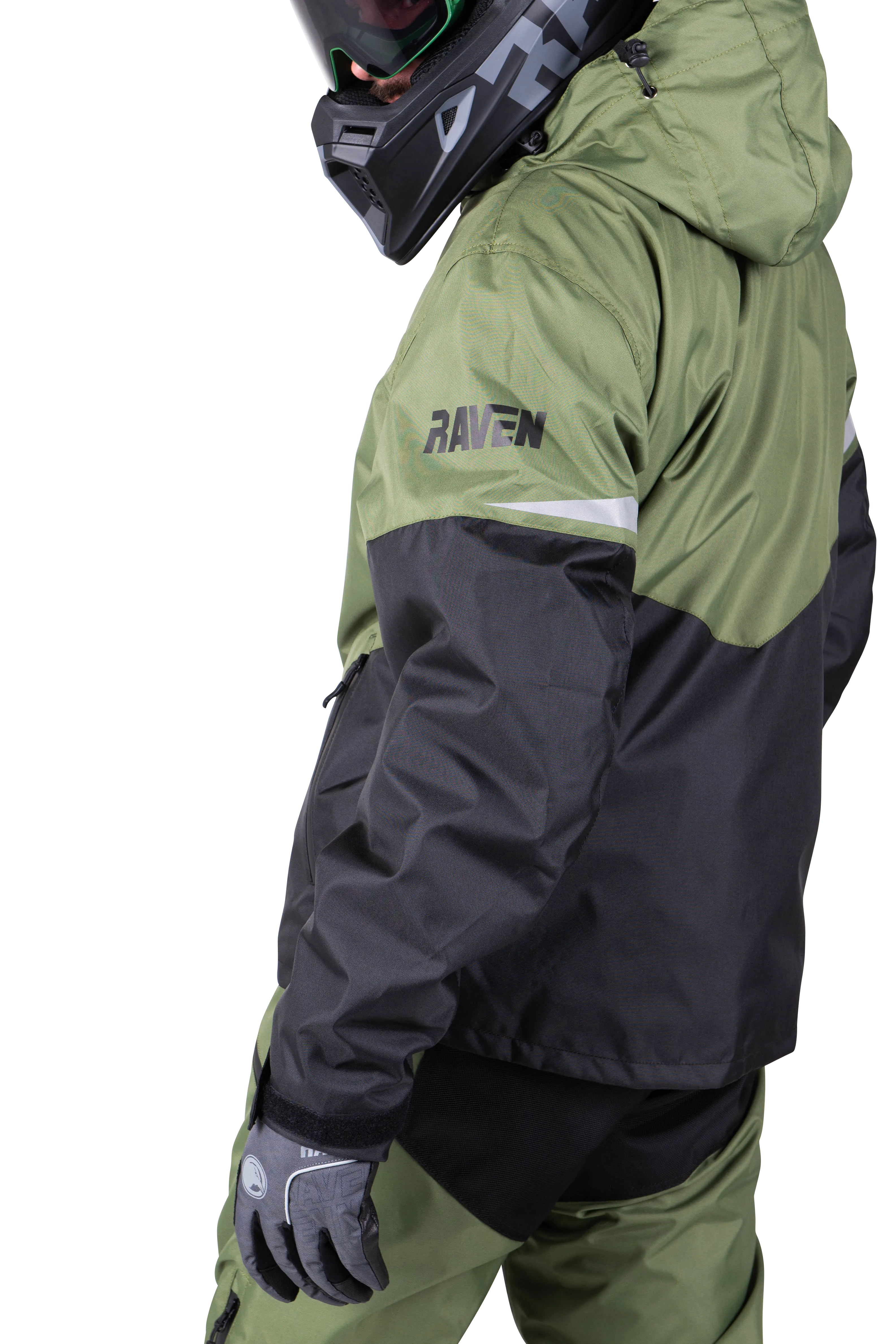 CHAQUETA DE MOTO DE NIEVE RAVEN BOONDOCKER BOSQUENEGRO 