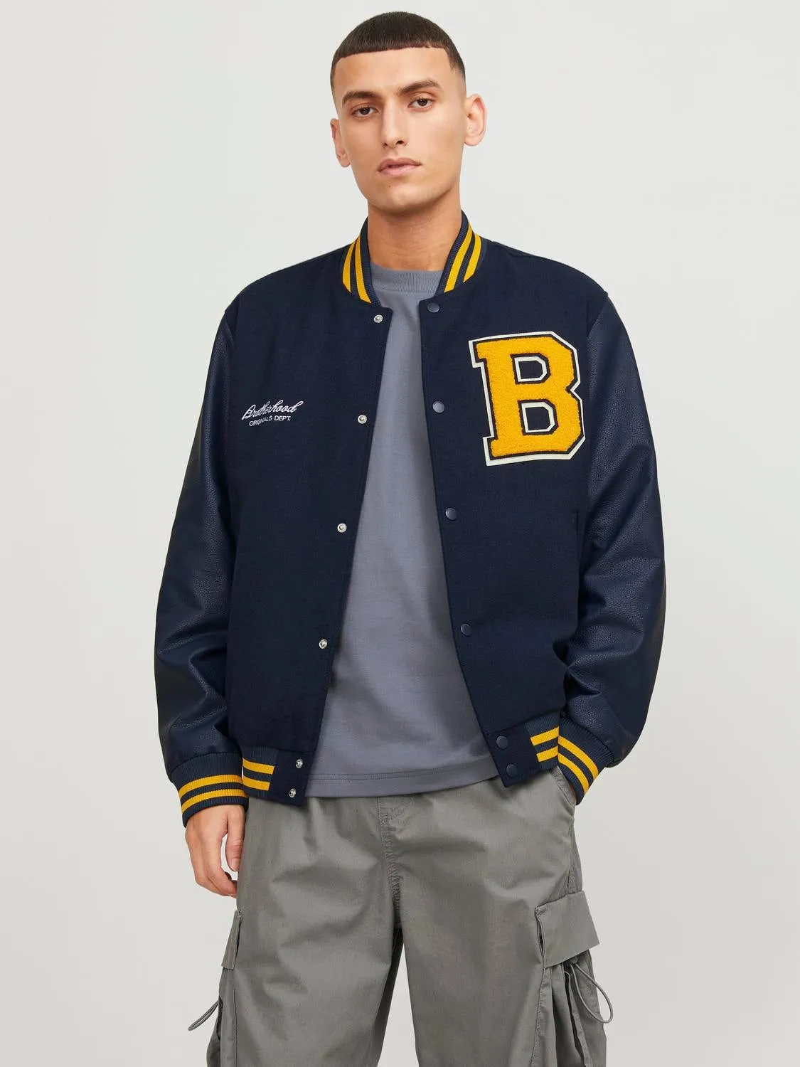 Chaqueta estilo béisbol | Azul oscuro | Jack & Jones®