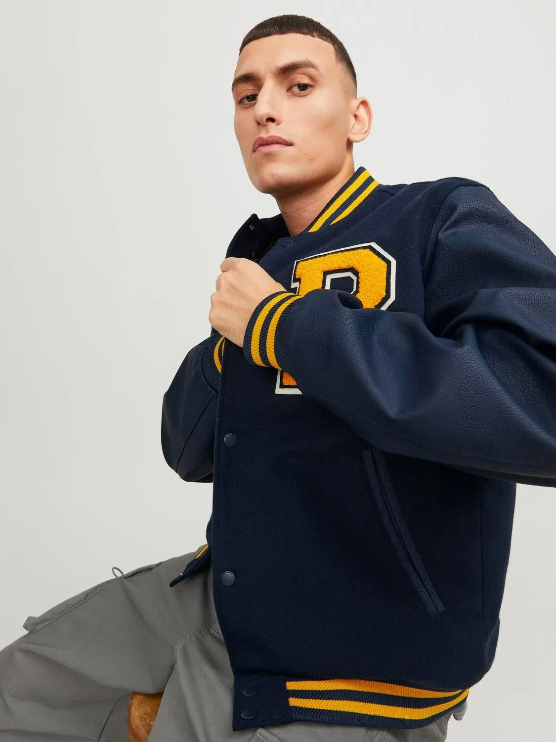 Chaqueta estilo béisbol | Azul oscuro | Jack & Jones®