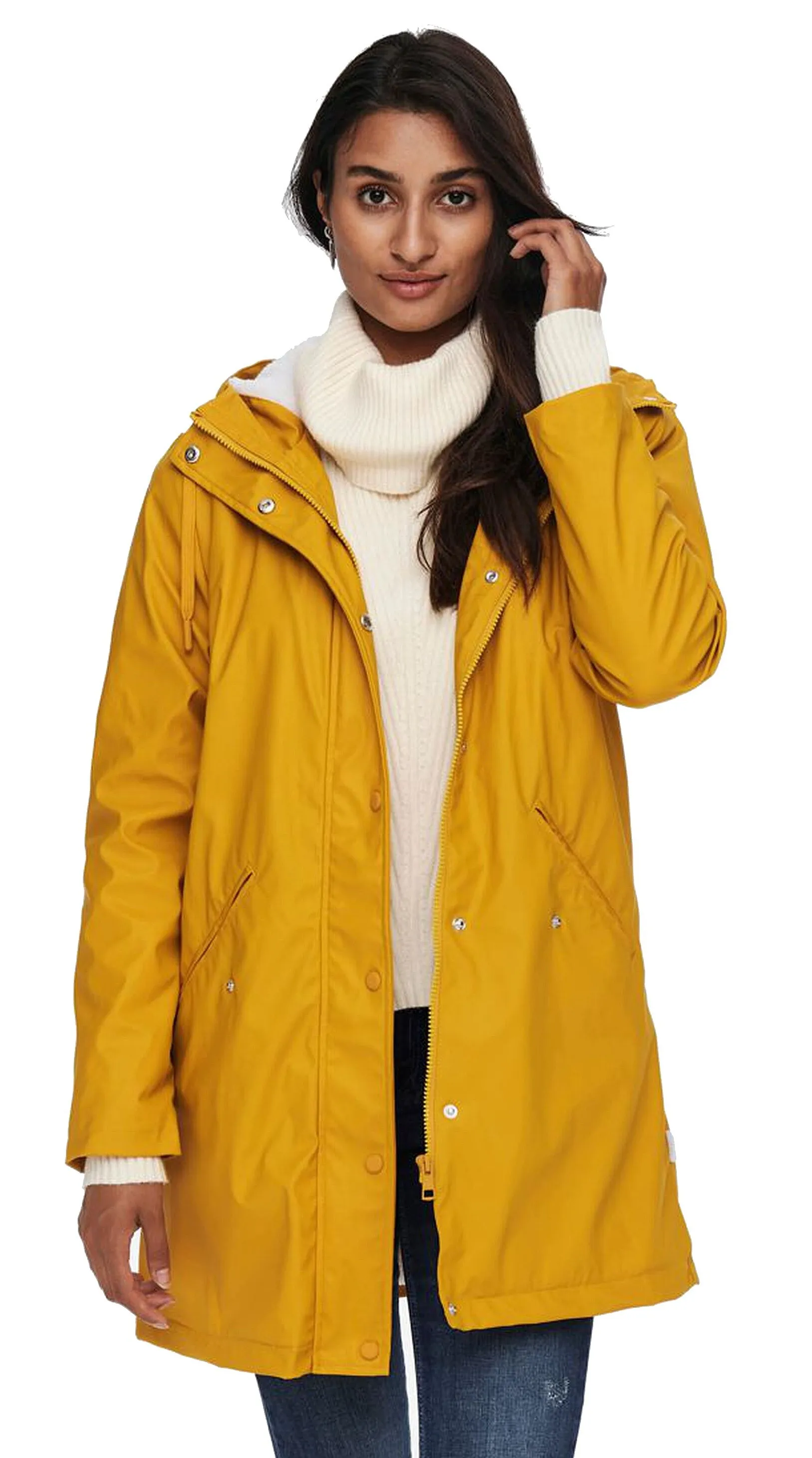 CHAQUETA ONLY SALLY RAIN  TAWNY OLIVE  WOMEN´S