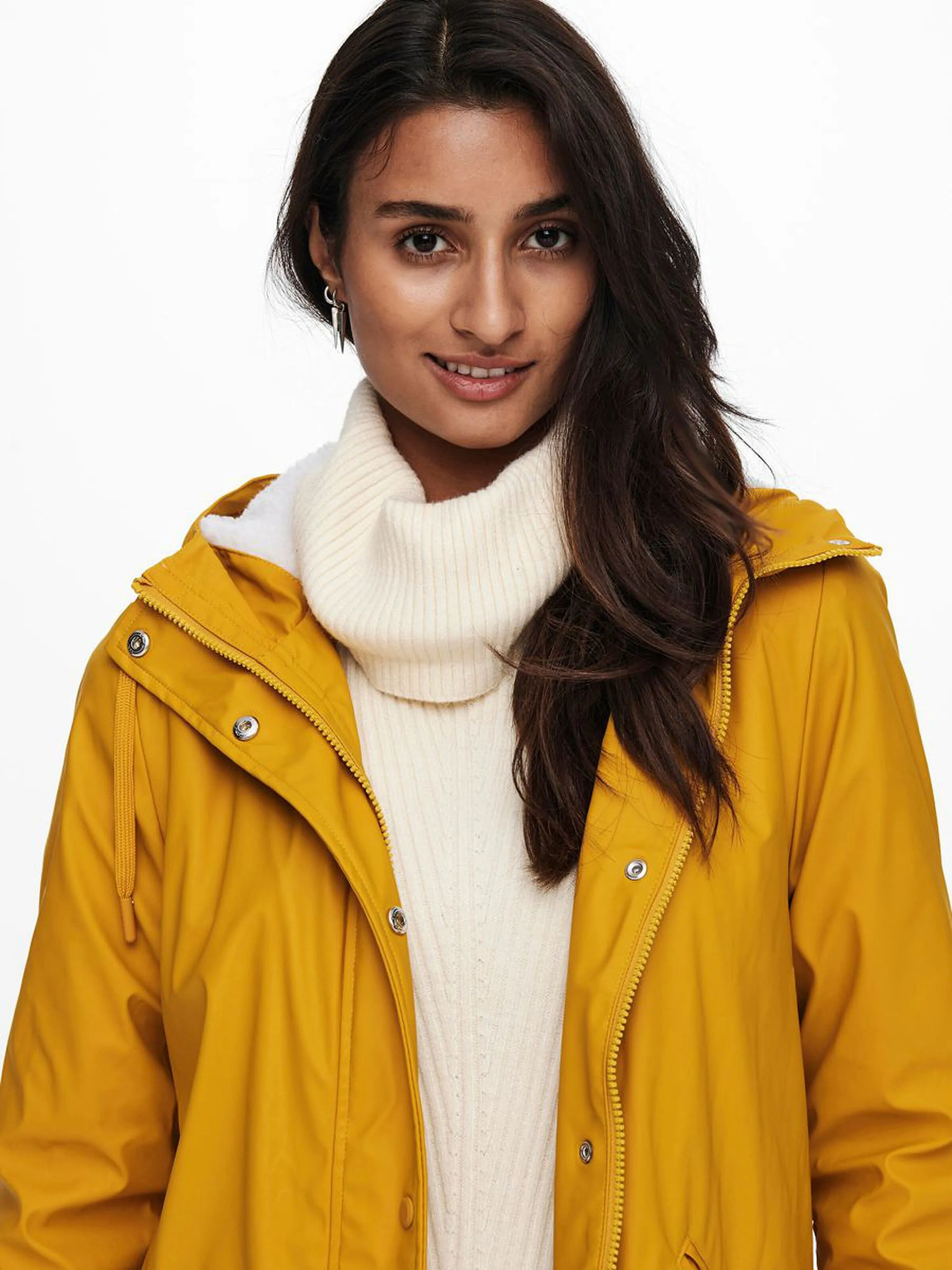 CHAQUETA ONLY SALLY RAIN  TAWNY OLIVE  WOMEN´S