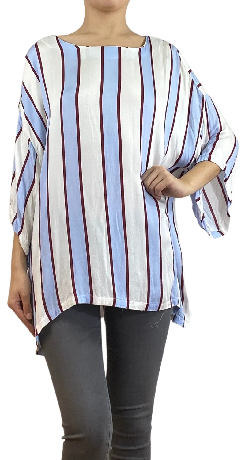 CHER Polera Oversize a Rayas