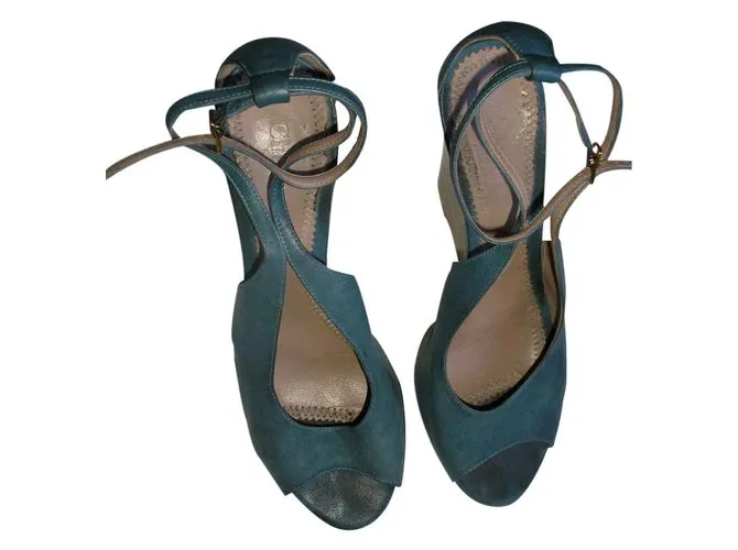 Chloé Sandalias Azul 