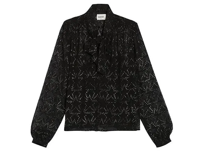 Claudie Pierlot Tops Negro 