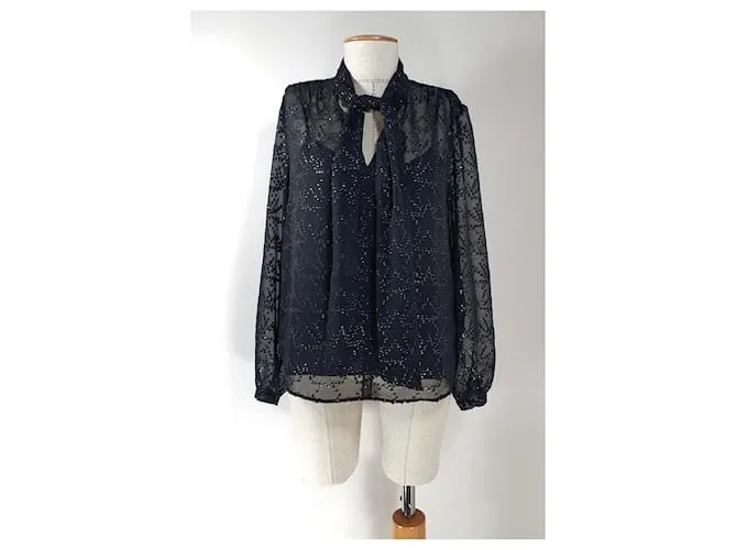 Claudie Pierlot Tops Negro 