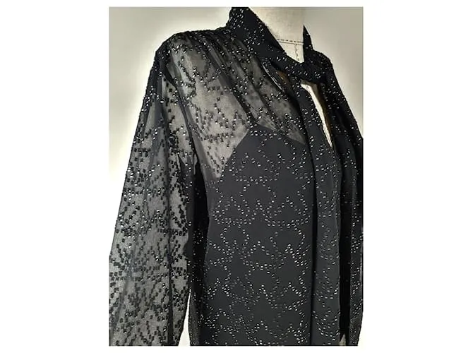 Claudie Pierlot Tops Negro 