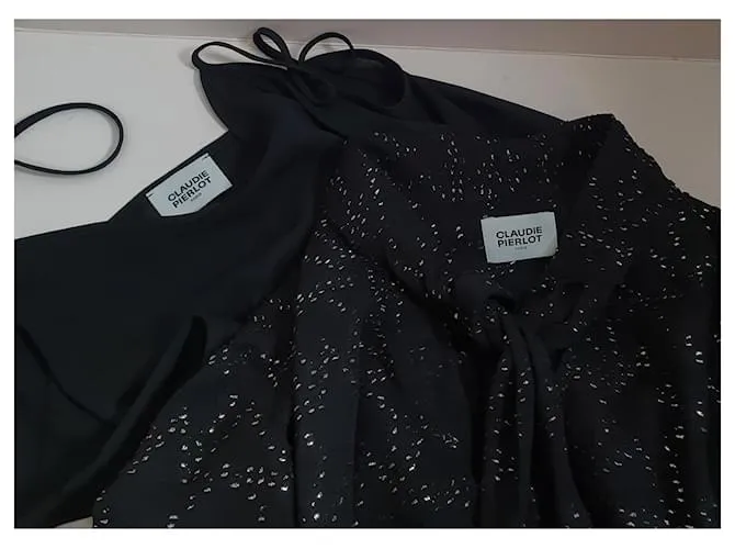 Claudie Pierlot Tops Negro 