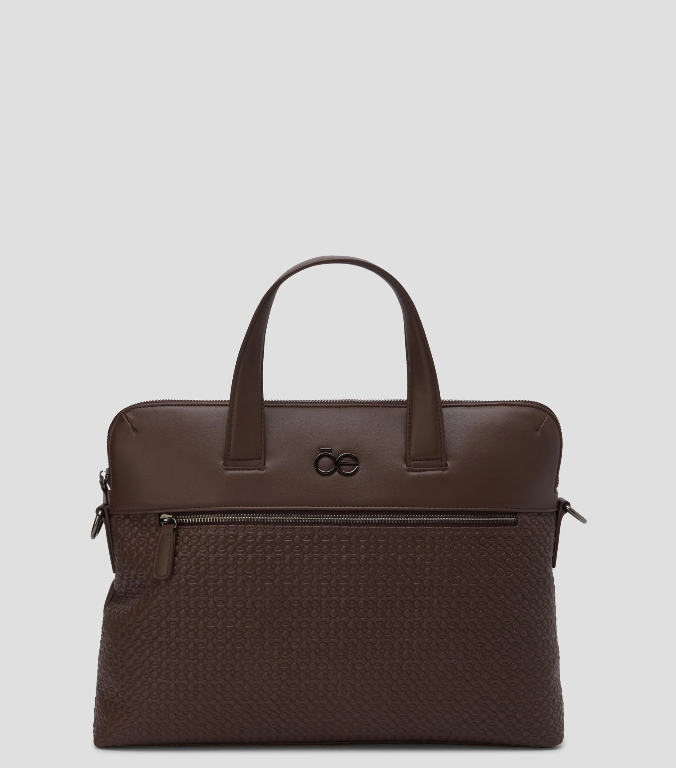 Clóe Porta laptop Messenger en piel Hombre