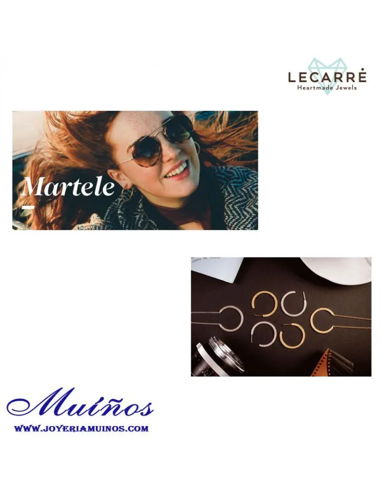 Colgante LeCarré Martele Plata