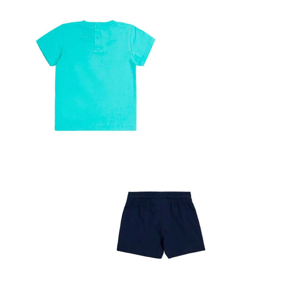 CONJUNTO  SHORT & SHIRT CASUAL_NIO_CHAMPION SET