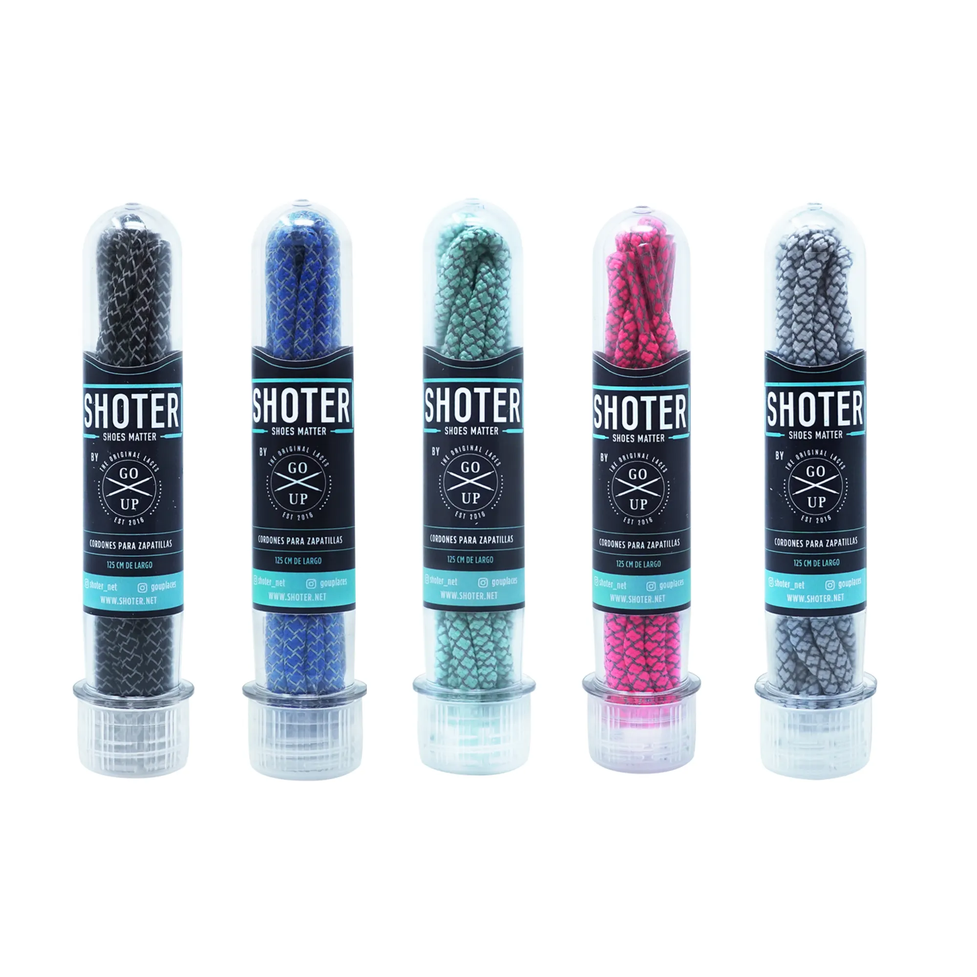 CORDONES SHOTER REFLEX VERDES