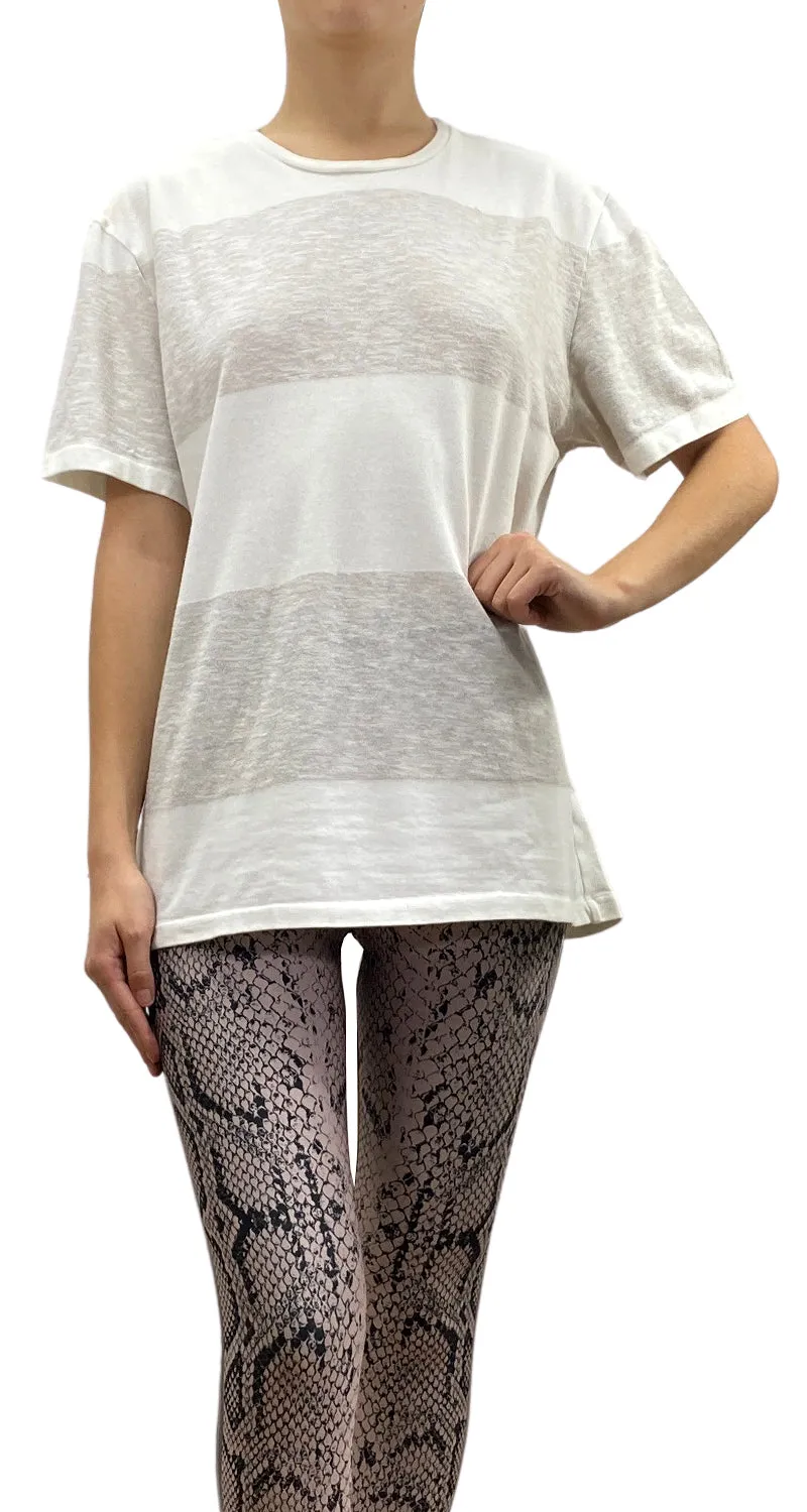 COS Polera Blanca a Rayas