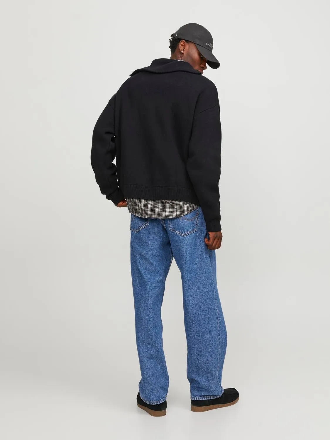 Cremallera de un cuarto | Negro | Jack & Jones®