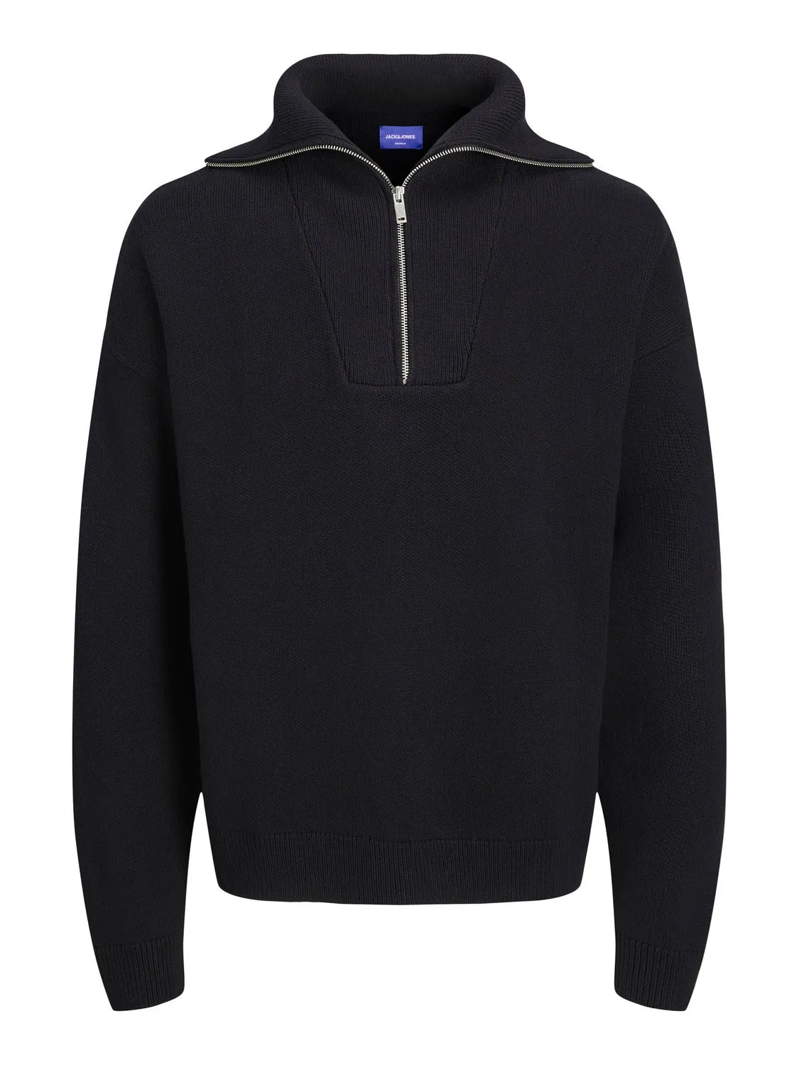 Cremallera de un cuarto | Negro | Jack & Jones®