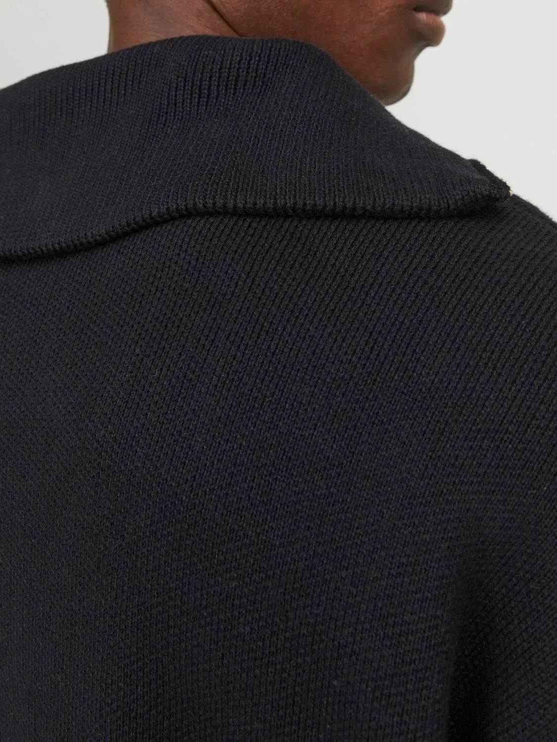 Cremallera de un cuarto | Negro | Jack & Jones®