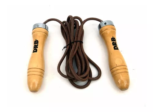 Cuerda De Salto Con Destorcedor Dribbling Cuero Empo2000